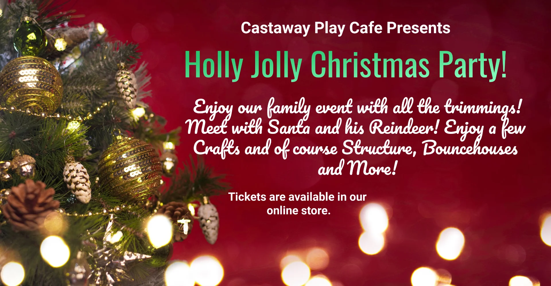 Castaway Play Cafe Christmas Party 2022